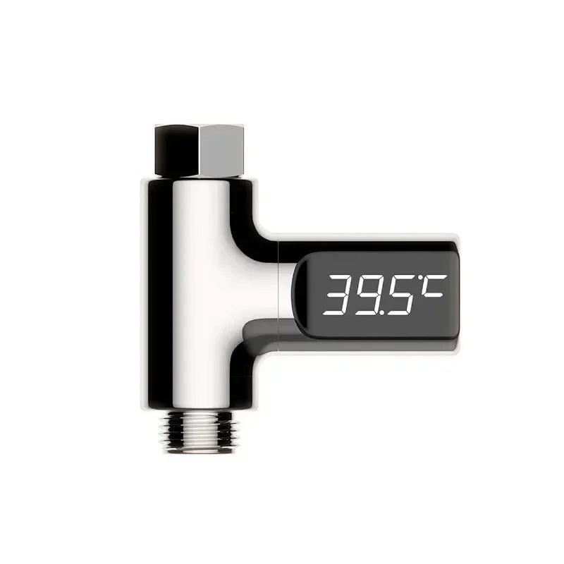 Thermomètre pour la température de l'eau de baignoire, affichage LED, électricité, robinetterie de douche, mesure de la température pour le bain.