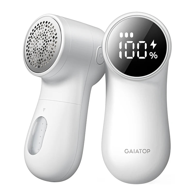 GAIATOP rasoir à tissu Rechargeable, dissolvant de boule à affichage numérique Intelligent, épilateur de pull à commande manuelle, USB