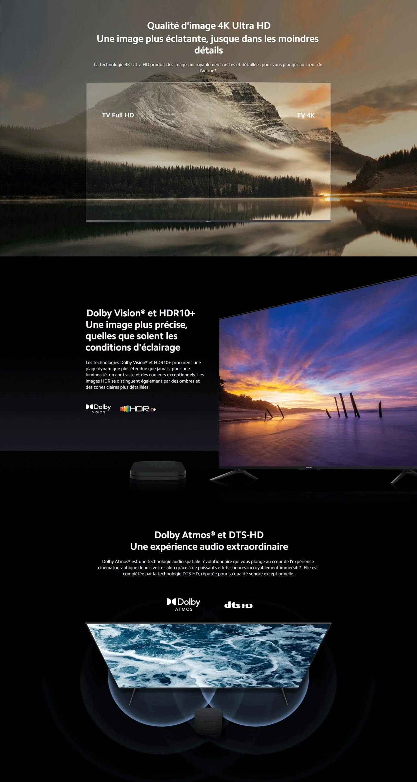 [Officiel] TV Box S 2nd Gen, 4K Ultra HD, Dolby Vision® et HDR10+, Puissant processeur, Bluetooth 5.2, Wi-Fi double bande